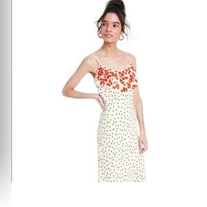 Rixo x Target Polka Dot Midi Slip Dress Women’s Medium